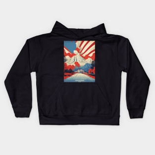 Arkansas United States of America Tourism Vintage Poster Kids Hoodie